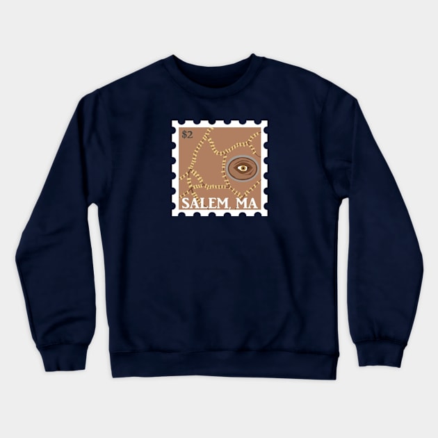 stamps spooky Crewneck Sweatshirt by KevinPower Art